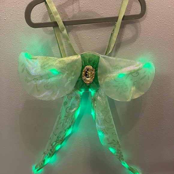 ✨ Disney Tinker Bell Costume with Light-Up Wings – Size 7/8 ✨ - Picture 2 of 3